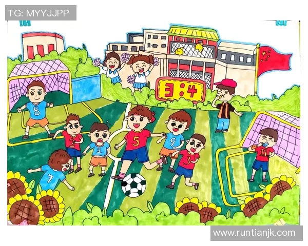六年级学生创意足球绘画大赛展现青春活力与艺术才华